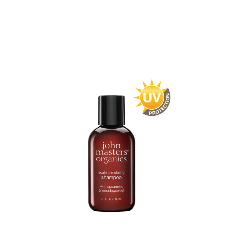 Scalp Stimulating Shampoo alla Menta e Olmaria 60ml - Stimolante della Ricrescita e Anticaduta