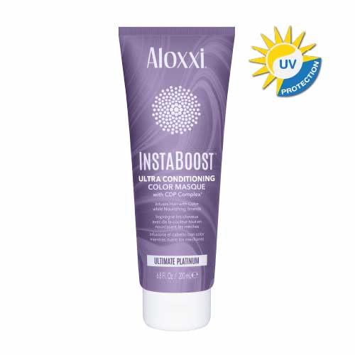 INSTABOOST Maschera Ristrutturante Colorata: Ultimate Platinum 200ml