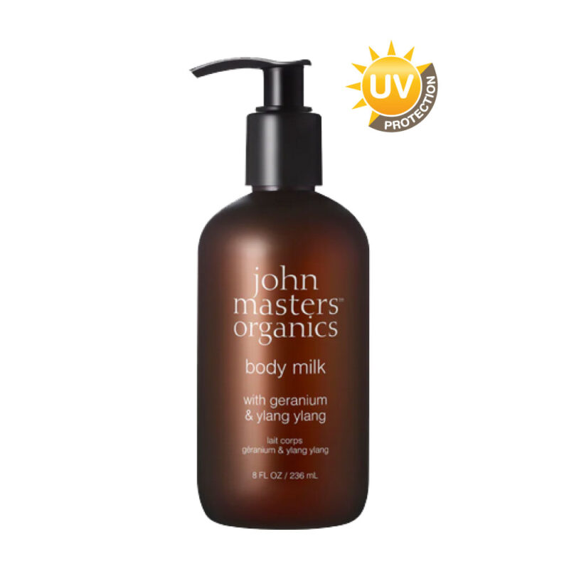 Body Milk al Geranio e Ylang Ylang 236ml - Latte Corpo Idratante
