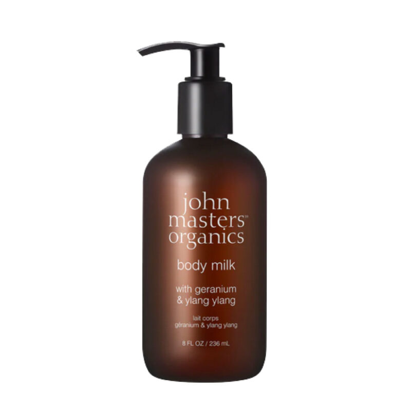 Body Milk al Geranio e Ylang Ylang 236ml - Latte Corpo Idratante