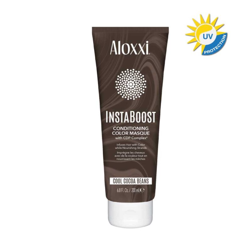 INSTABOOST Maschera Ristrutturante Colorata: Cool Cocoa 200ml