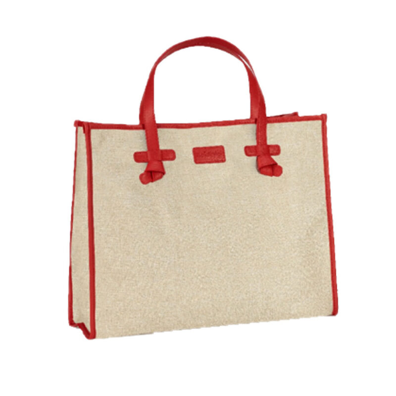Borsa mare in cotone naturale e juta Baldinini - Eco-Gadget IN OMAGGIO 🛍️
