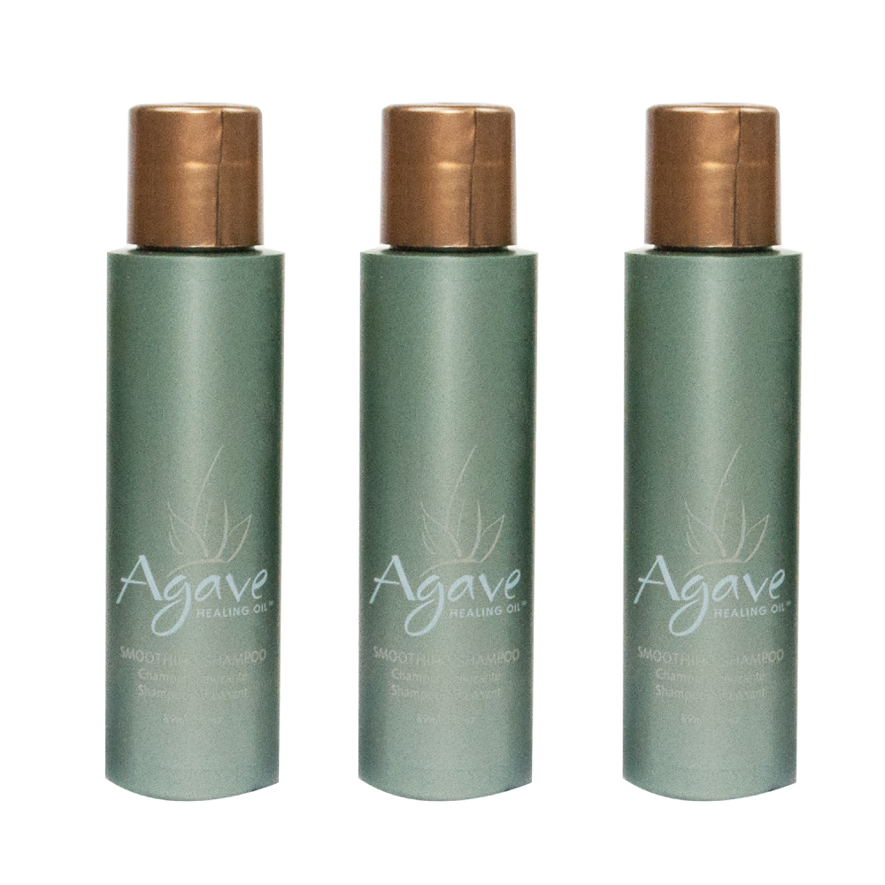 Agave Smoothing Shampoo 3 x 89ml - 267ml